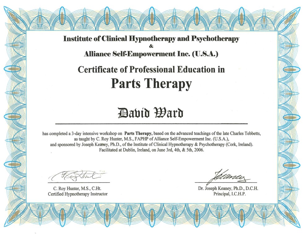 Parts Cert